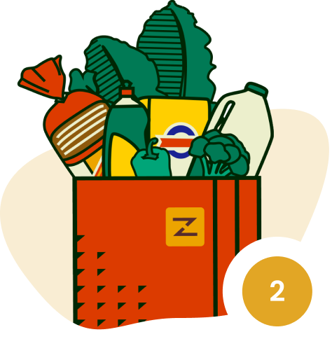 Shopping bag illustration